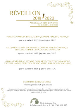 PROGRAMA 3 DIAS & 2 NOITES EM QUARTOS